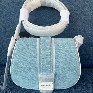 Kate Spade Nouveau Mini Saddle (blue)